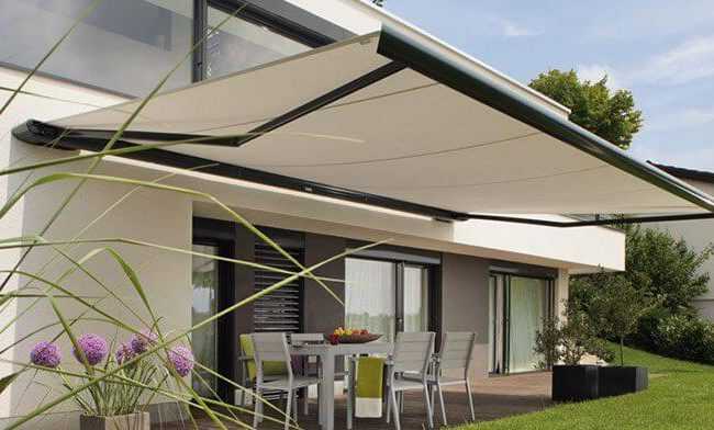  modern retractable awning